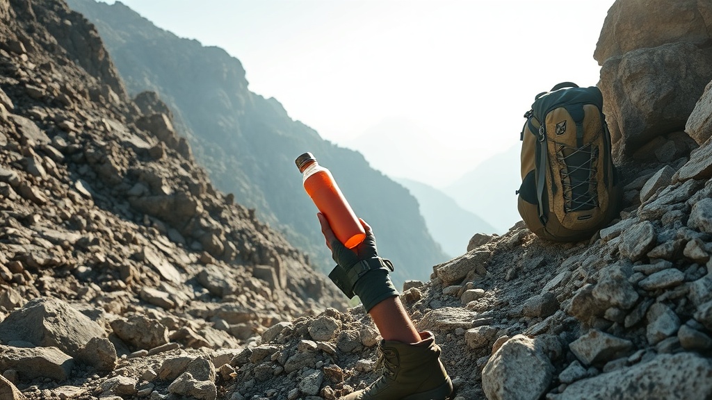 휴식 시 섭취하는 물과 간단한 영양 보충식